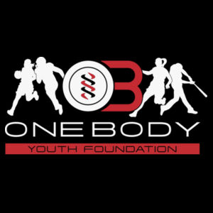 ONE BODY YOUTH FOUNDATION - LOGO - PREMIUM WOMEN'S T-SHIRT - BLACK - 1JVFDT Design