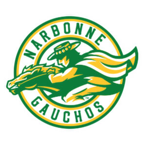 NARBONNE HIGH SCHOOL - CIRCLE LOGO - WOMEN'S FITTED T-SHIRT - $W9B8DE$ Design