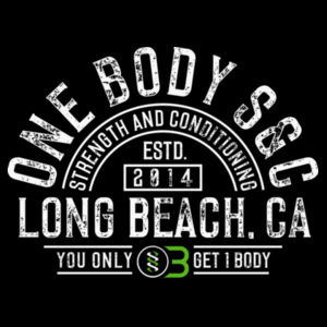 ONE BODY VINTAGE - MEN'S PULLOVER HOODIE - BLACK - $GVFM3R$ Design