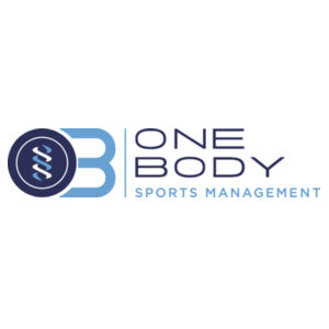 ONE BODY SPORTS MANAGEMENT - WOMEN'S CROP HOOODIE - $C19VX8$ Design